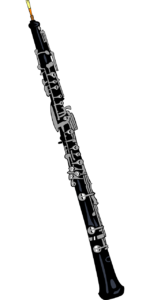 Die Oboe ist ein Instrument aus Peter und der Wolf und wird von der Ente gespielt.