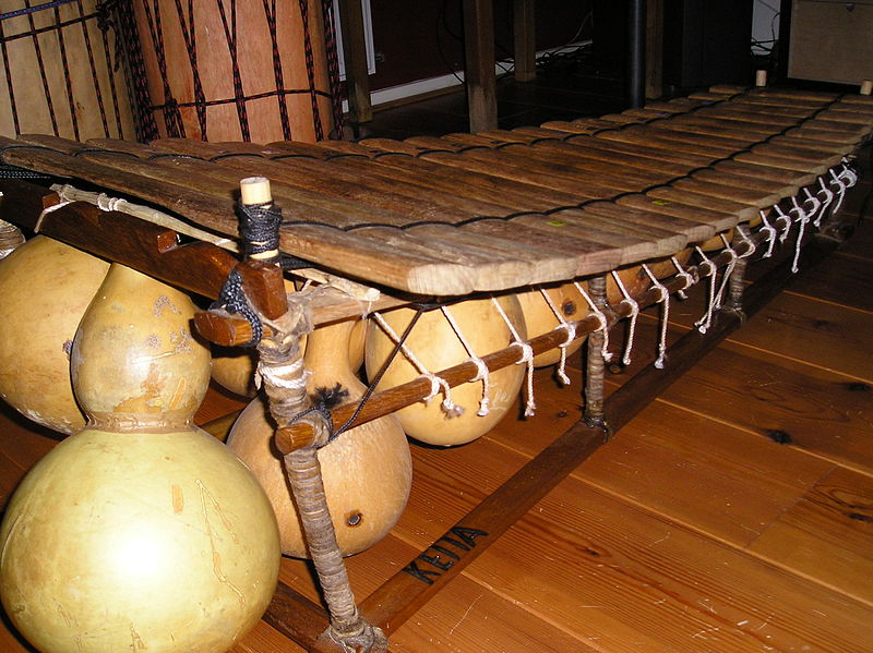 So toll sieht das Balafon Instrument aus?